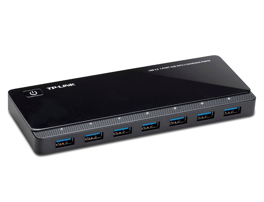 TP-Link UH720 2xŞarj Portlu 7xUSB-Portlu