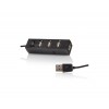 Dark 4 Port Açma/Kapama Butonlu USB2.0 Hub