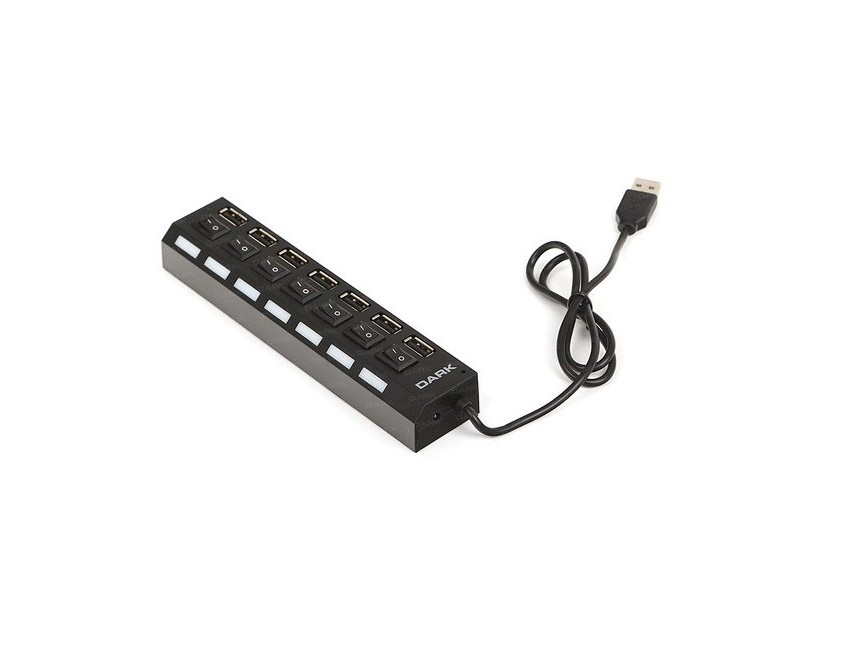 Dark DK-AC-USB272 Connect Master 7 Port USB2,0 Hub