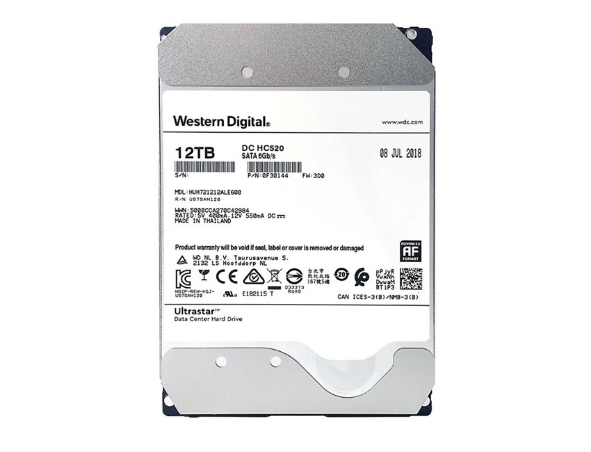 WD Ultrastar DC HC520 Enterprise 12TB -0F30146