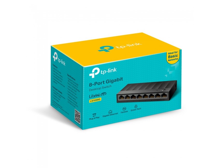 Tp-Link LS1008G 8 Port Gigabit Switch
