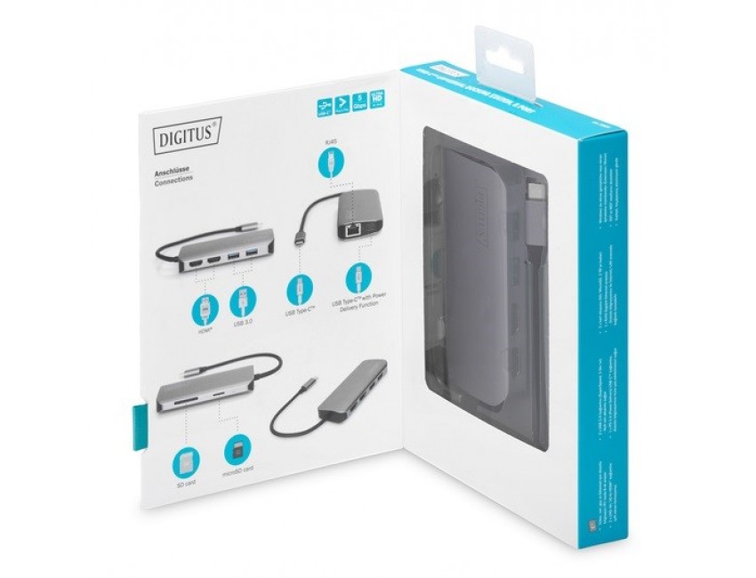Digitus Type-C Docking Station (8 Port)