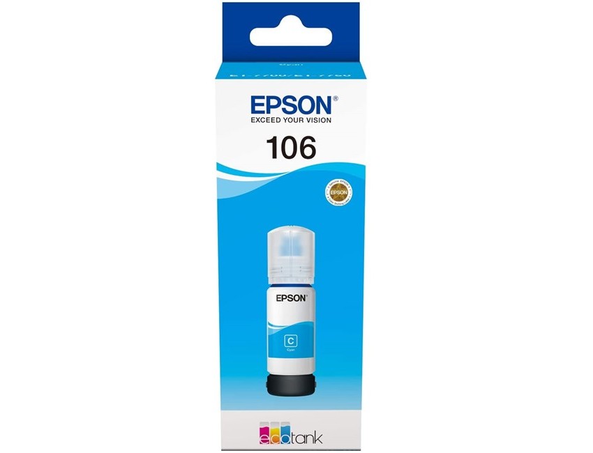 Epson 106 Mavi Mürekkep Kartuş (C13T00R240)