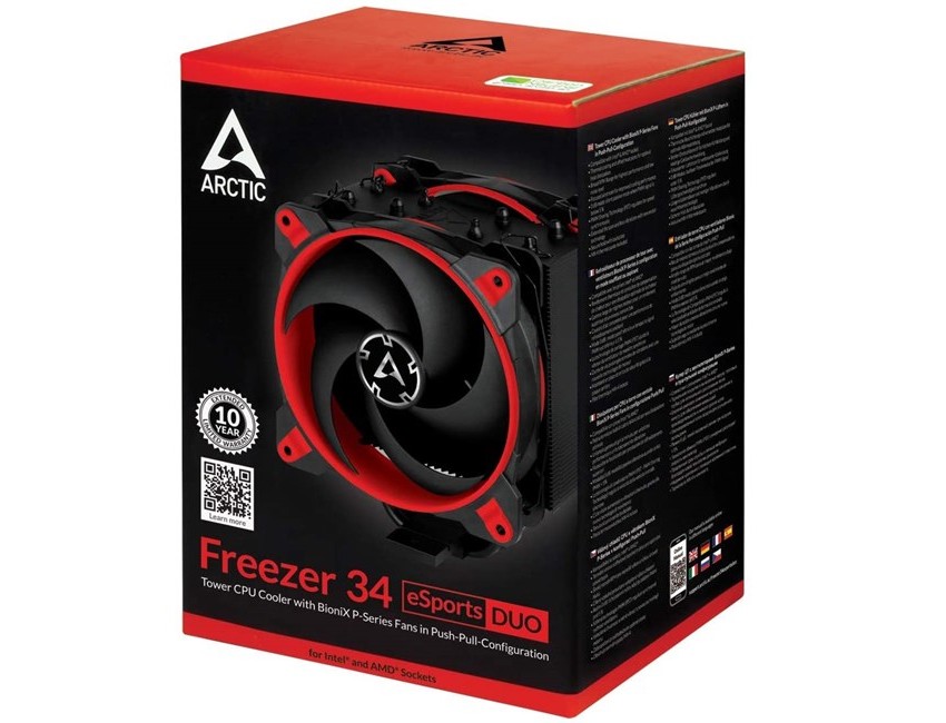 Arctic AR-ACFRE00060A Kırmızı Intel/AMD Soğutucu