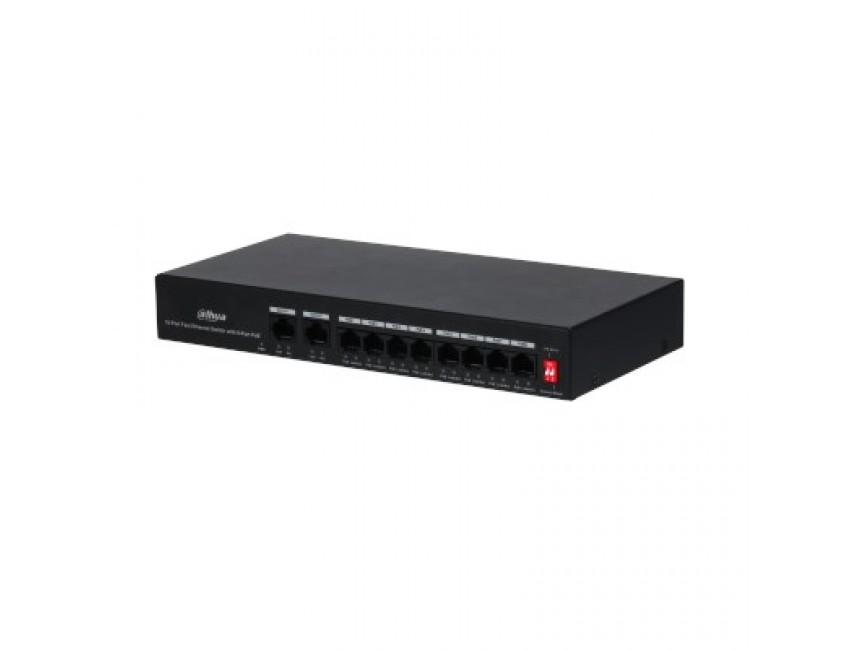 Dahua 8 Port 100Mbps PoE (PFS3010-8ET-65)