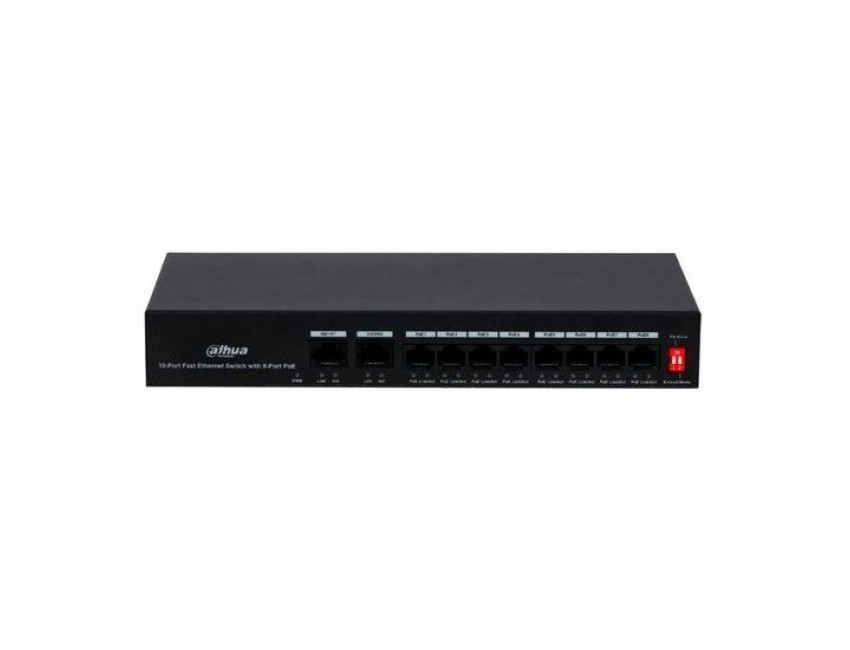 Dahua 8 Port 100Mbps PoE (PFS3010-8ET-65)
