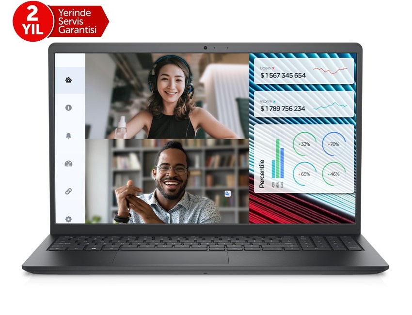 Dell Vostro 3520 i5 1235-15.6''-8G-512SSD-Dos