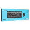 Everest KM-3335 Siyah Kablosuz Q Klavye Set